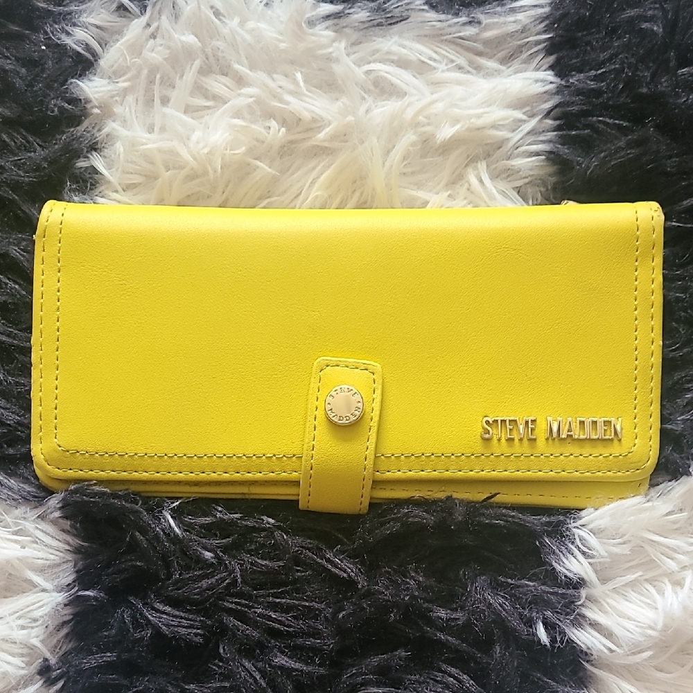Steve Madden Vibrant Yellow Wallet